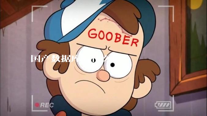 国产数据库有什么坑？